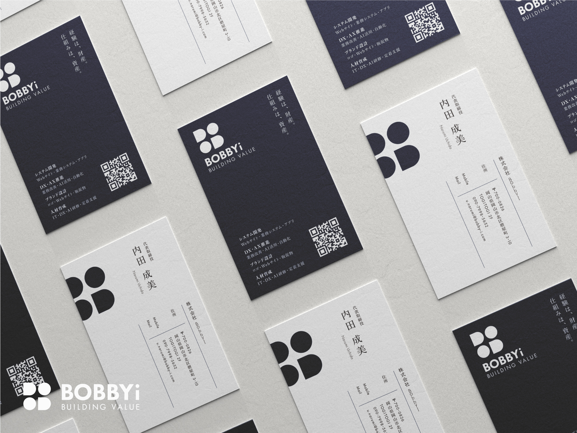 株式会社BobbyI 名刺デザイン